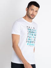 Mens Printed Round Neck T-Shirt